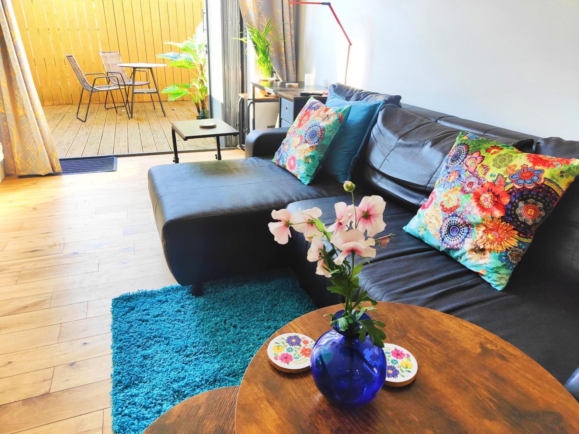 Modern Central Brighton Patio Apartment Μπράιτον Εξωτερικό φωτογραφία