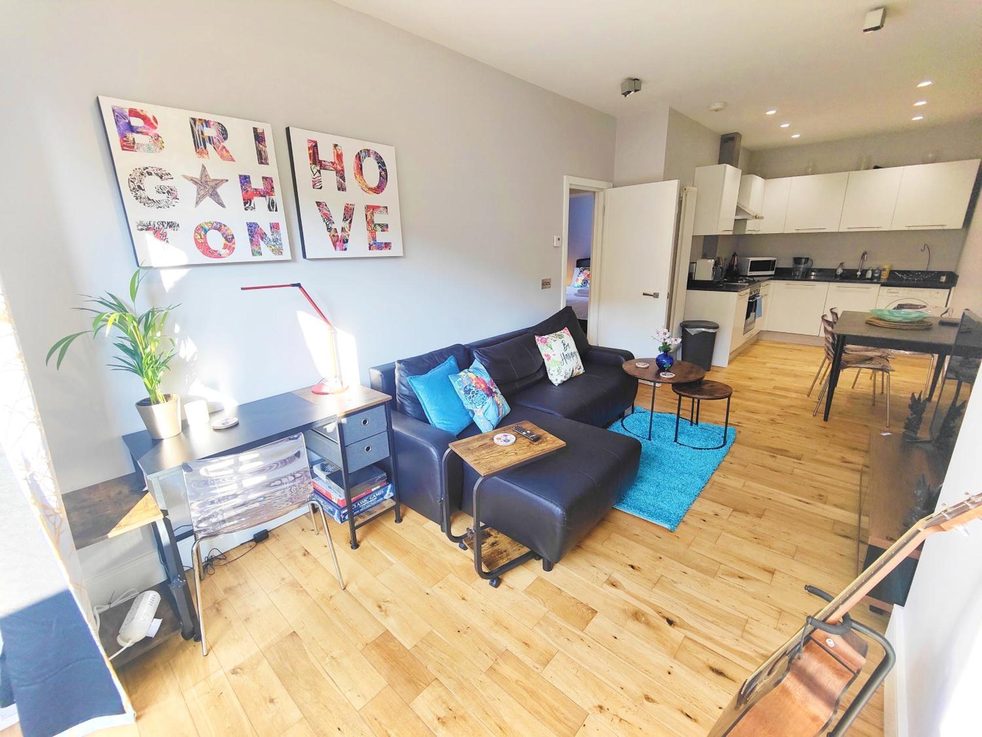 Modern Central Brighton Patio Apartment Μπράιτον Εξωτερικό φωτογραφία